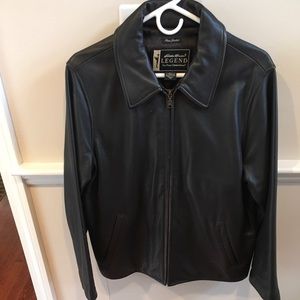 Eddie Bauer Black Leather Jacket